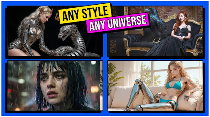 create professional ai concept art and photo realistic visuals