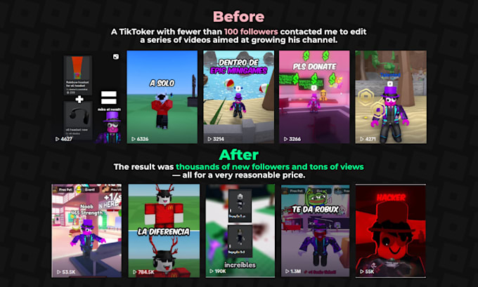 edit your roblox short video