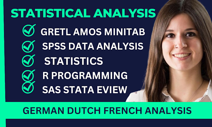 do statitical data analysis utilizing rstudio, r programming, r coding spss