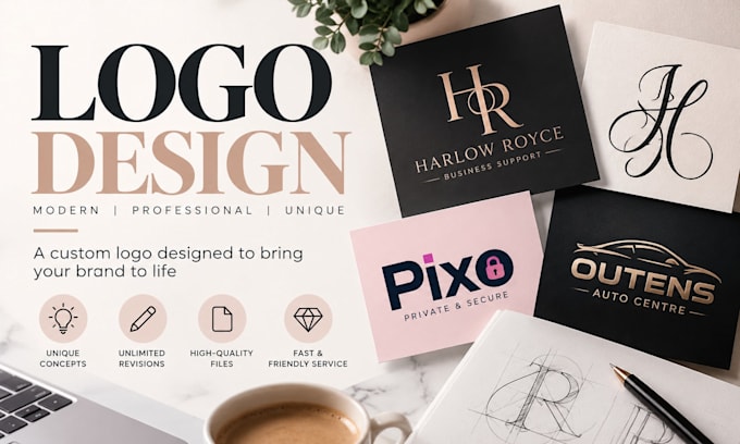 design a logo for start up business