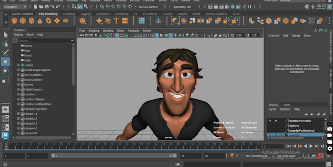 3d animation, character rigging , 3d lighting by Askashrathore10 | Fiverr