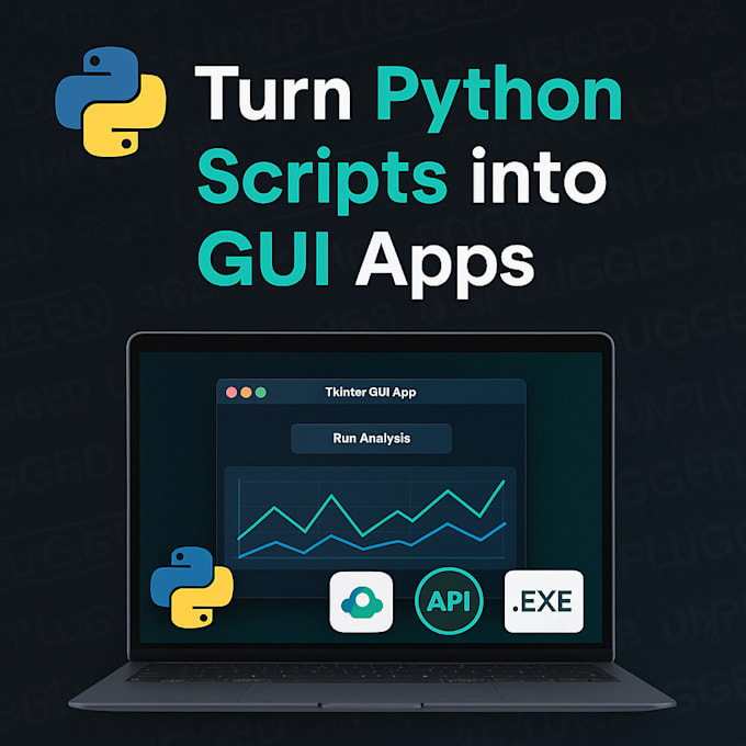 build python script and convert it into a user friendly gui app