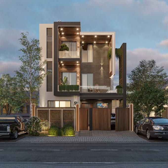 do realistic exterior renderings