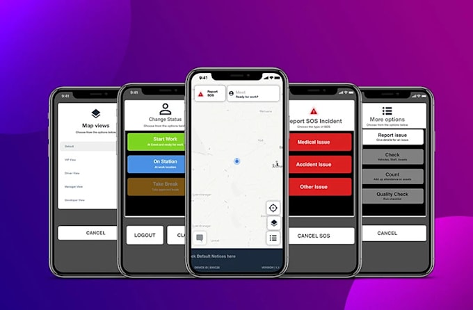 develop iot app, iot system bluetooth, ble based mobile app on ios, android