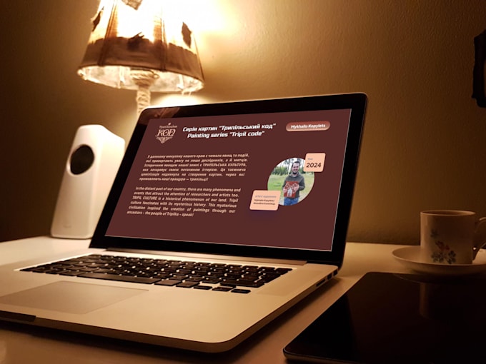 create design landing page