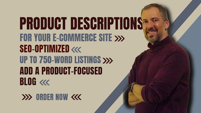 write captivating SEO product descriptions for your website