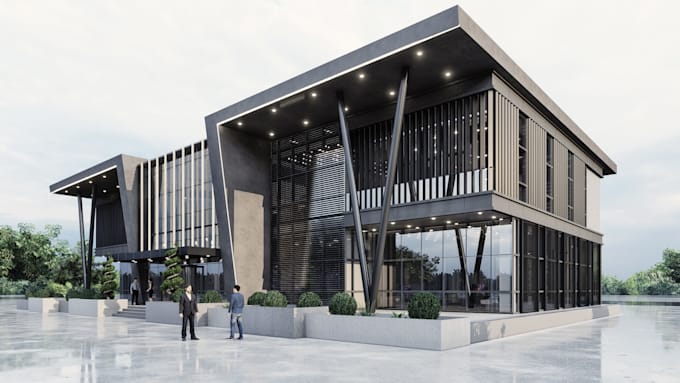 provide modern exterior design with high quality rendering