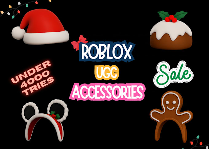 create any roblox ugc wearables accessories for your store