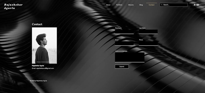 modern onepage responsive website at an affordable price