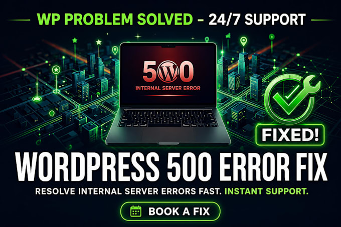 fix wordpress http 500 internal server error in just 60 minutes