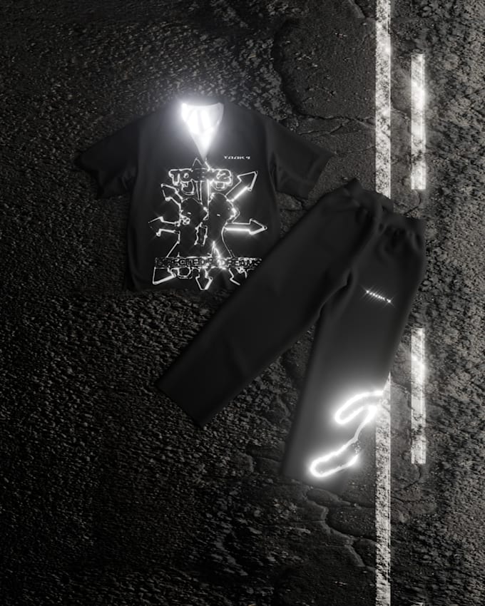 make 3d animation video for your clothing brand