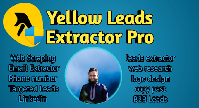 yellow leads extractor web research data scrapping