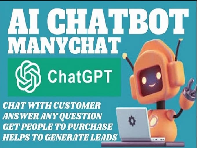 build ai whatsapp facebook instagram and telegram chatbot using manychat