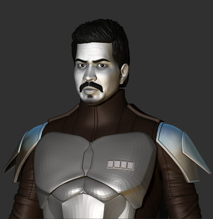 sculpt quality 3d model for 3d printing