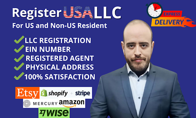 do US llc registration, ein number for non US citizens