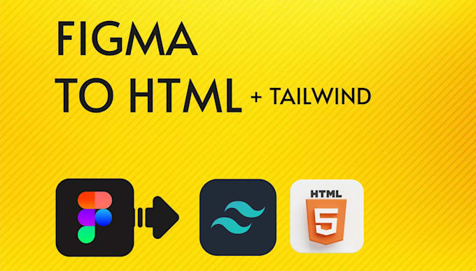 Convert xd, figma to html css using tailwind css or bootstrap by ...