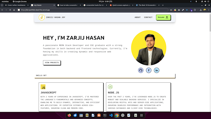 Build stunning portfolio websites using reactjs nextjs and tailwind css ...