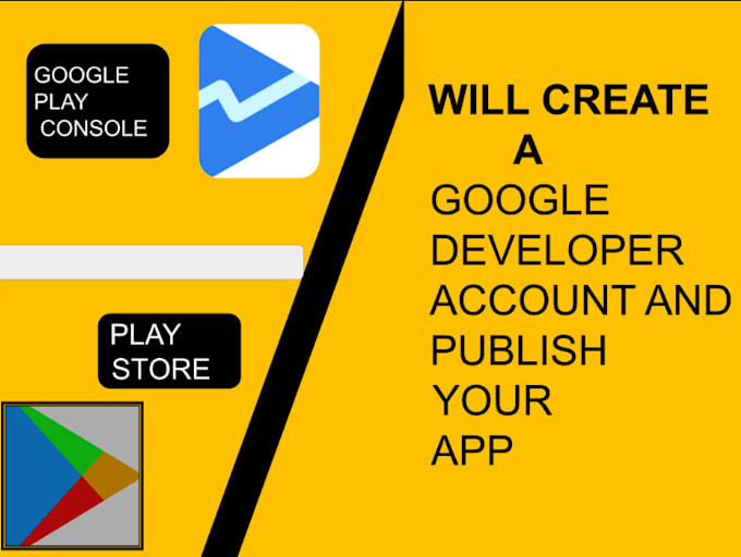 create google play console developer account for your apps