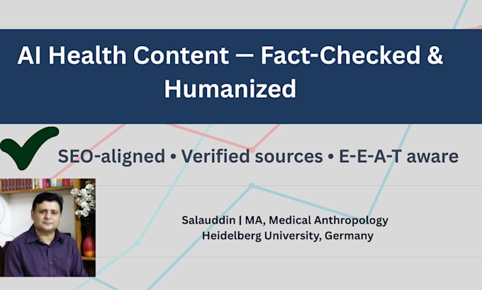fact check and humanize ai health content with SEO and citations
