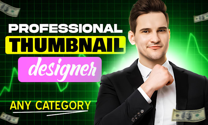 design high CTR youtube thumbnails in 1 hrs