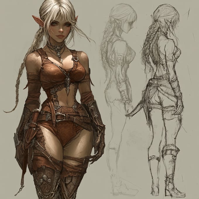 draw any fantasy character that you want