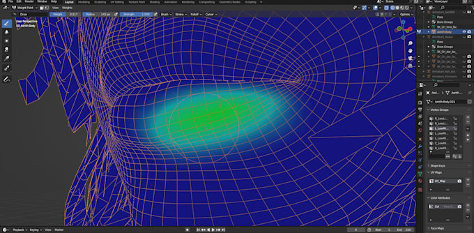 rig or make model from blender