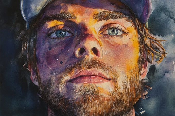 make a watercolor portrait