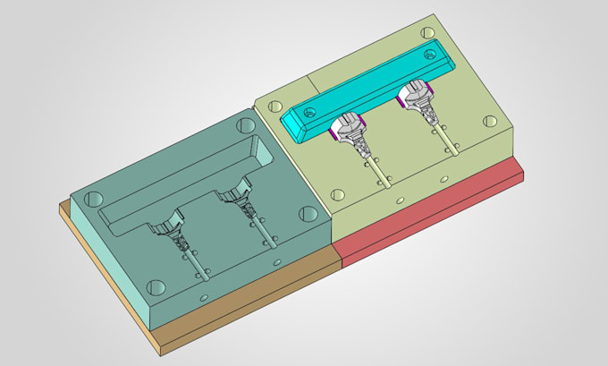 do 3d mold design and plastic injection mold for manufacturing
