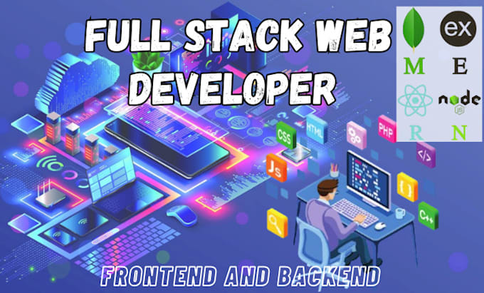 develop website in mern, do full stack mongodb express react node js development
