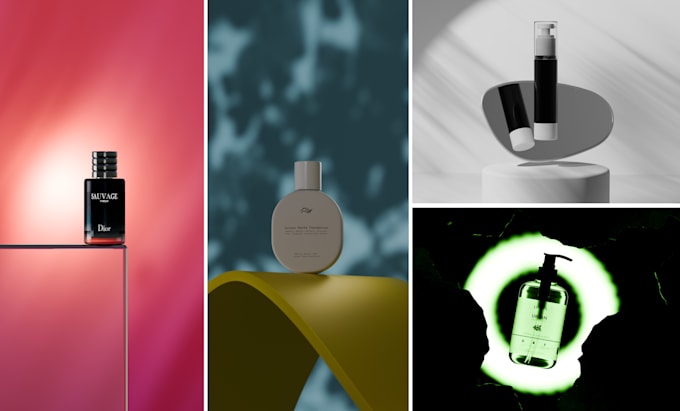 Create professional 3d product renders by Gaganmina | Fiverr