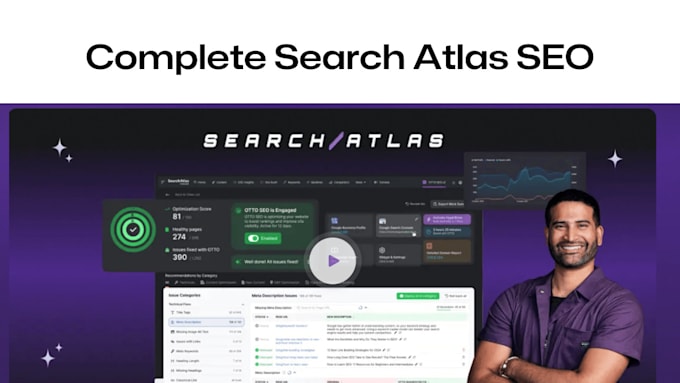 provide complete search atlas SEO services for rankings