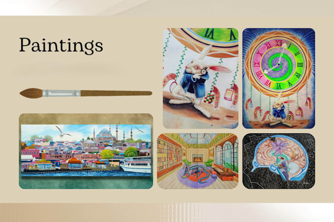 paint unique, personalized art tailored to your needs