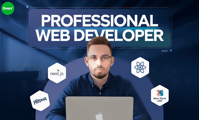create modern website using react js, next js and node js