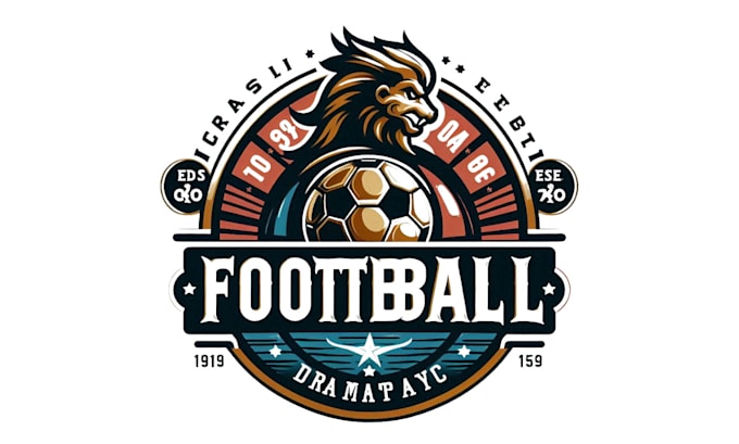 design football soccer logo for teams