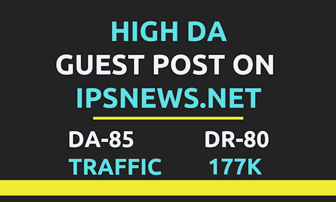 write and publish article on ipsnews