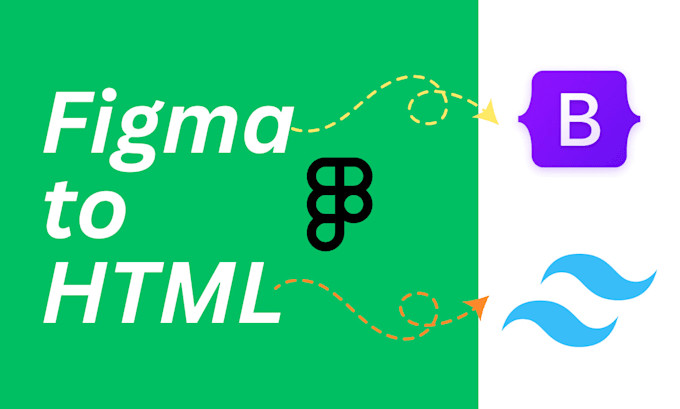 Convert figma to html, bootstrap responsive tailwind css by Sunarwan ...