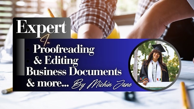 professionally proofread and edit your business documents