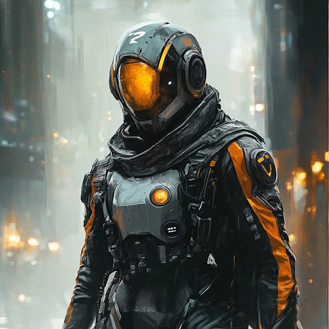make beautiful sci fi, fantasy, dnd character art