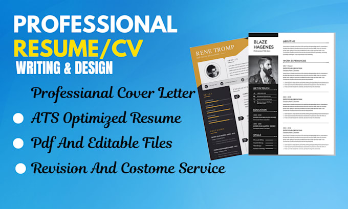 write professional healthcare, medical ,tech, engineering and nursing resume cv