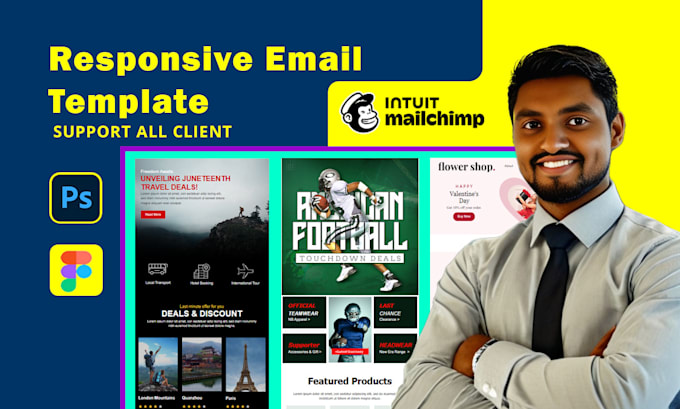 do PSD to HTML mobile responsive email template design