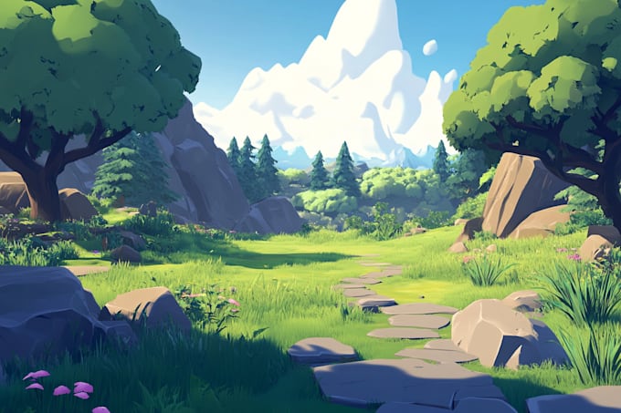 Make environment concept art or background for game by Lahmadou | Fiverr