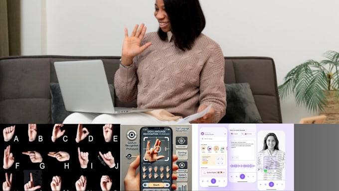 develop ai sign translator app with multilingual support