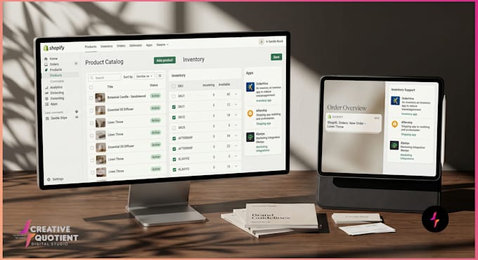build an shopify ecommerce website for all business