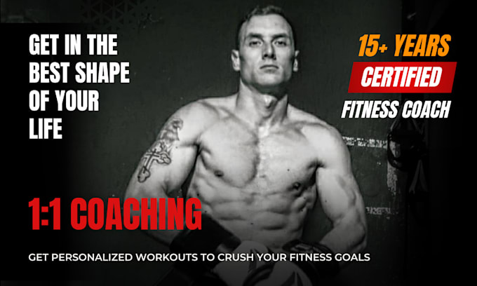 be your online personal trainer and fitness coach