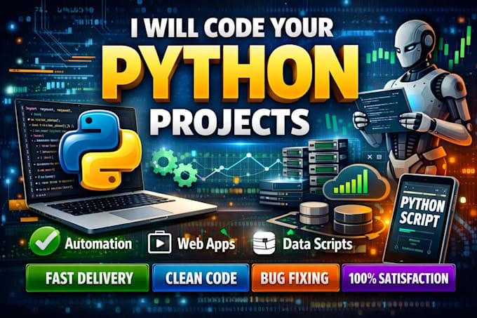 code python applications, programs, and scripts for you