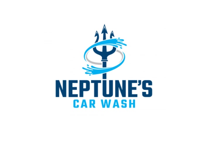 make super important car wash logo design