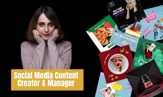 be your social media manager and content creator