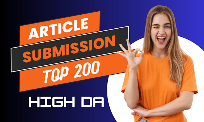 provide 200 article submission manually