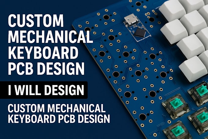 design a custom mechanical keyboard pcb
