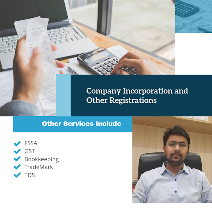 do company registration, startup india registration, book keeping in india